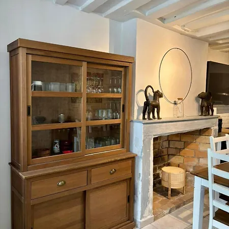 Vakantiehuis Maison Cosy Pour 2 A Crepy, Veranda Et Jardin *