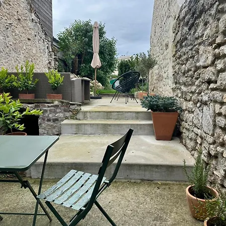 Vakantiehuis Maison Cosy Pour 2 A Crepy, Veranda Et Jardin *